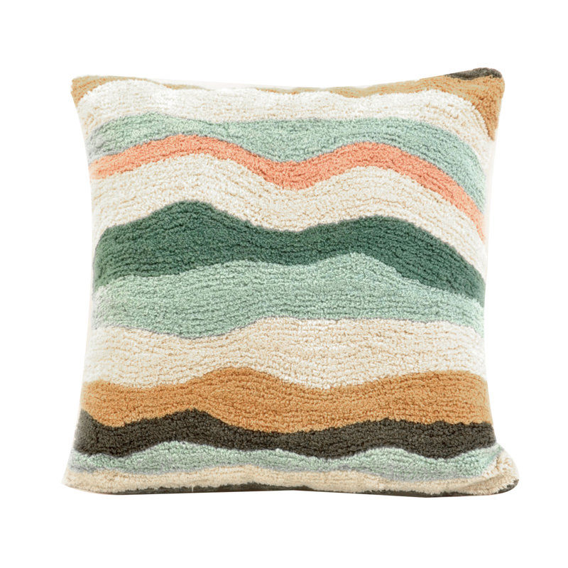 Stripes Cotton Throw Pillow