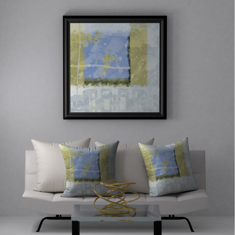 Housse et insert de coussin carré extatique, 24 po x 24 po