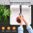 Freestanding Plastic Utility Sink With Stainless Steel Faucet-114766113