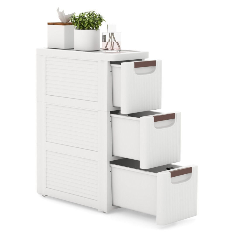 3 Drawer Storage Drawer