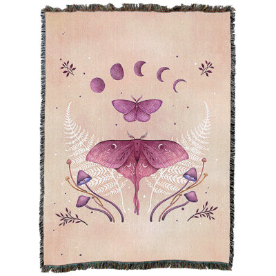 Jeté en coton Pure Country Weavers Luna and Emerald Vintage