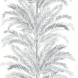 Luxe Haven Keana Palm 9' L x 20.5" W Peel and Stick Wallpaper Roll