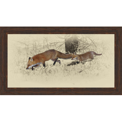 " Hunting In Snow "