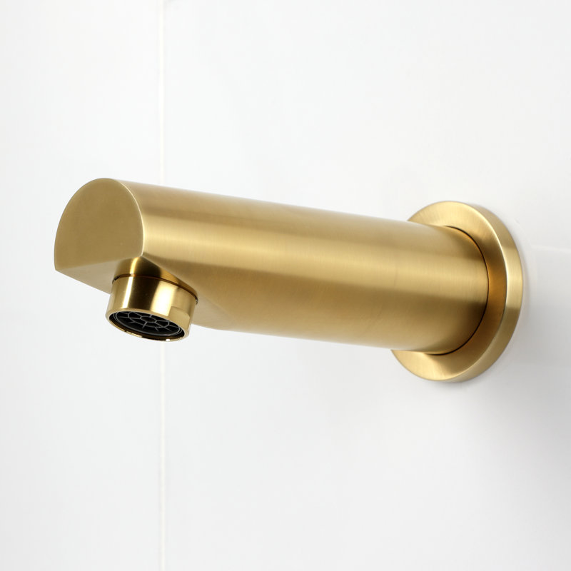 Kingston Brass Kaiser Single-Handle Pressure Balanced Tub Faucet, Brushed Brass