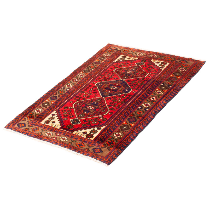 Andelz Red Rug 3'5" x 4'7"