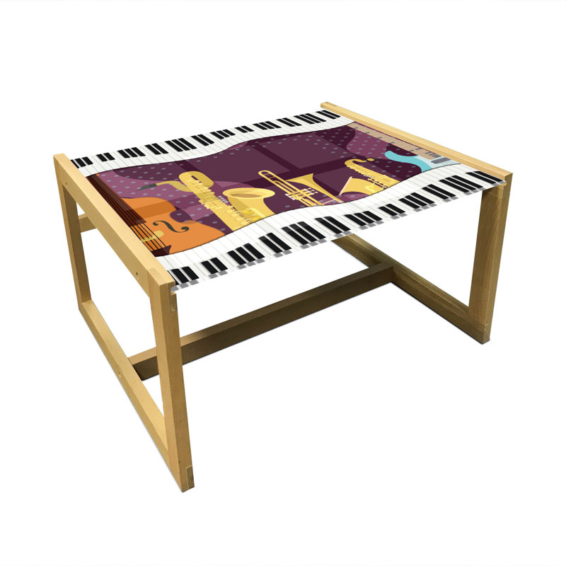 Jakaiden Sled Coffee Table, 62cm H x 74cm W x 40cm D