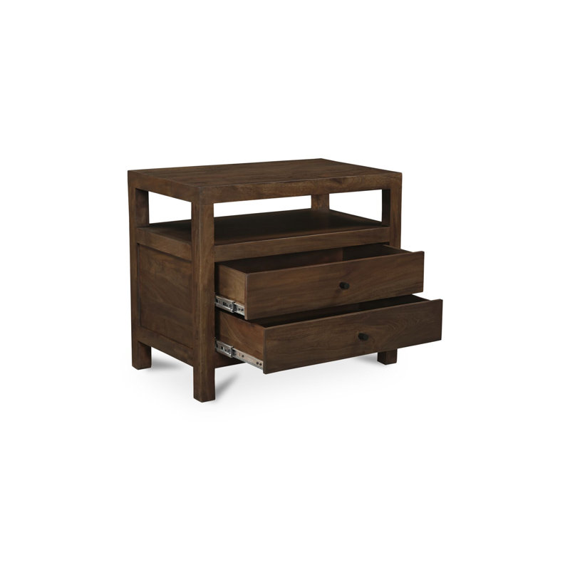 Windsor Nightstand Dark Brown