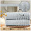 6 Pack Hotel Quality Cotton Towel Set | Soft, Thick, Absorbent Family Towels Pack with 2 Bath, 2 Hand, 2 Washcloths-118527143