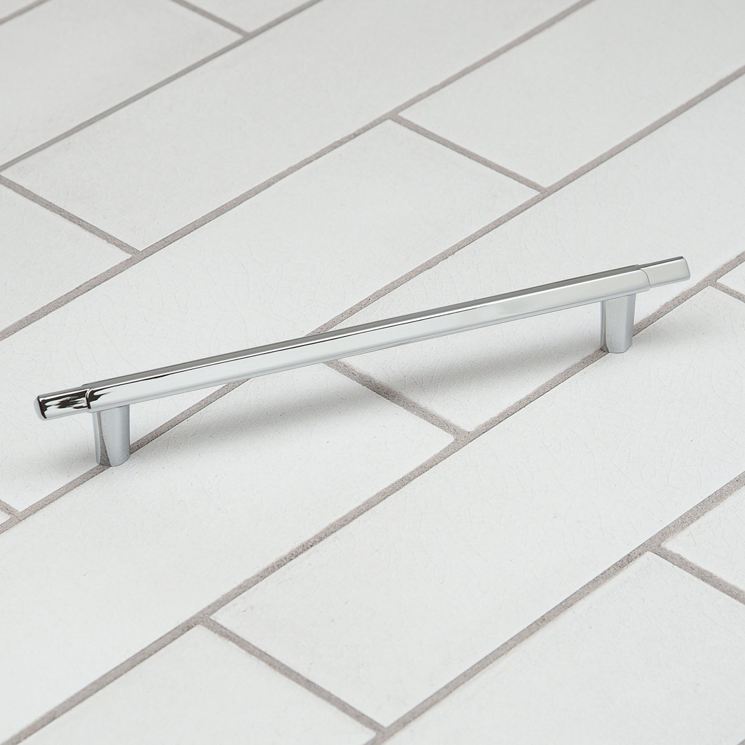 Handle & Home Silver Polished Chrome Triangle T-Bars - 160Mm Handle - Image 3