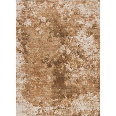 Leonardo Hand Knotted Wool Abstract Indoor Rug
