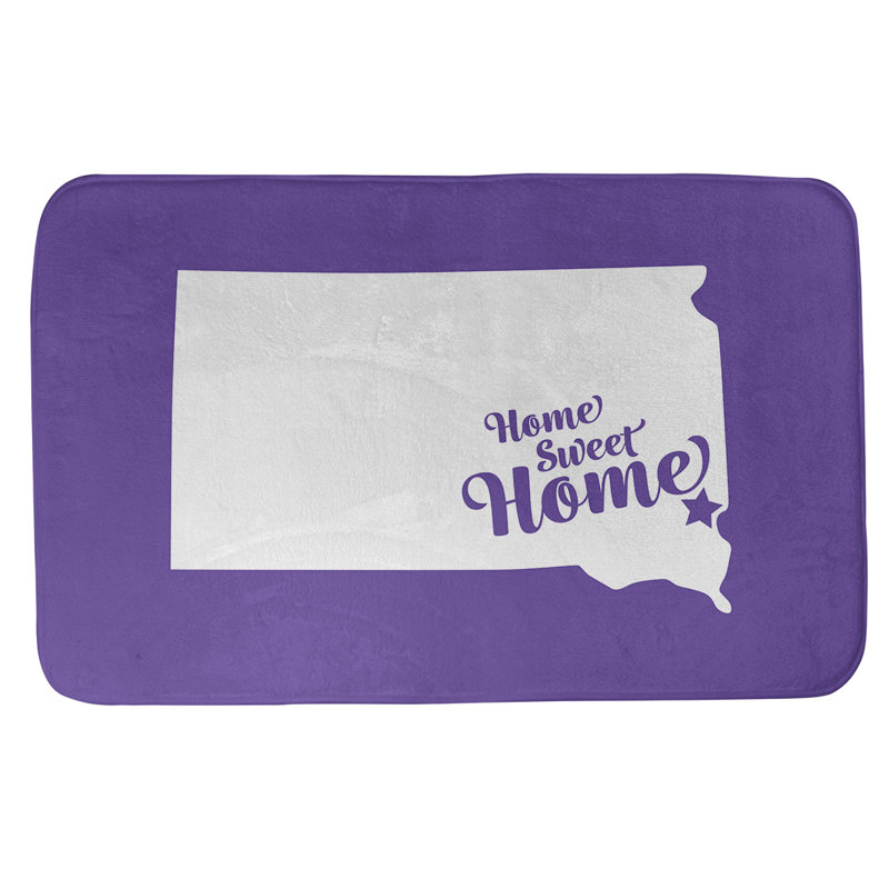 Tapis pour salle de bain ancrage alaska, l 21 po x L 34 po, Gris, Sioux Falls