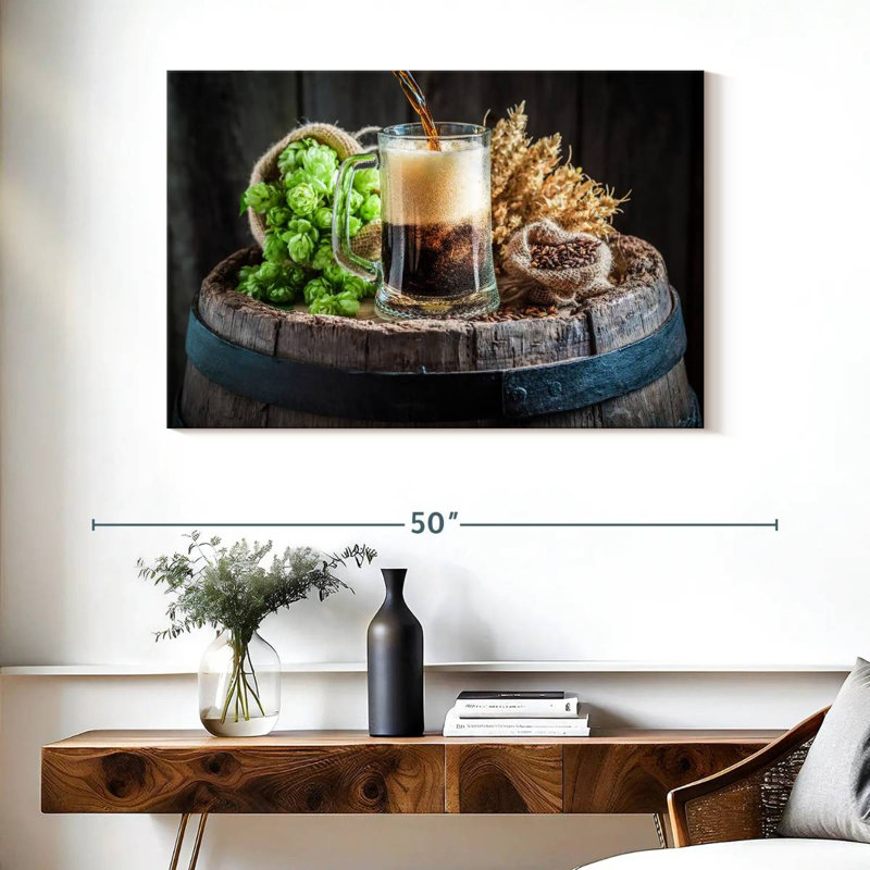 Yarlin Beer, 26" H x 39" W