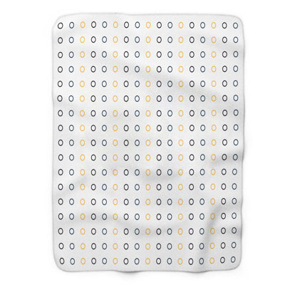 Couverture en sherpa de qualité supérieure 1 pièce Moon Beam