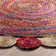 Herzig Hand-Woven Flatweave Red Area Rug