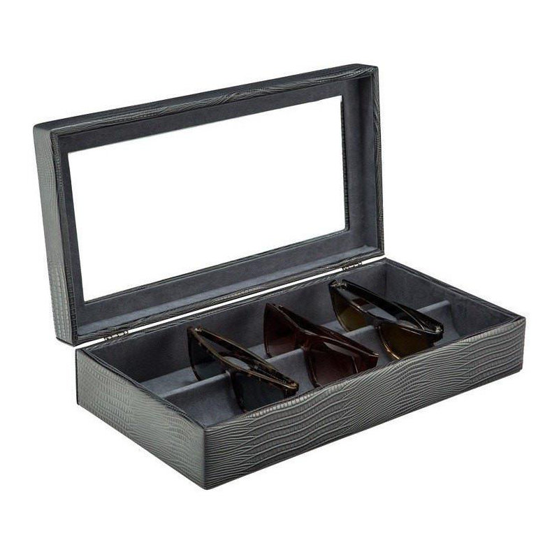 Boîte à accessoires lunettes, Gris