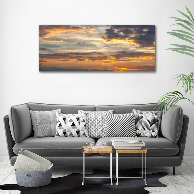 Sunset - No Frame Print on Canvas