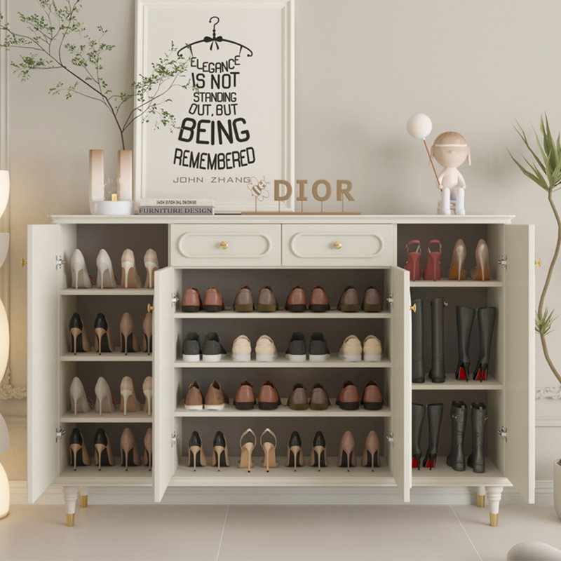 Rangement à chaussures romantique de style américain