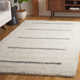 Mayer Handmade Wool Ivory/Gray Rug