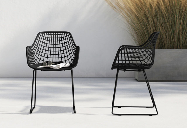 Metal Patio Dining Chairs