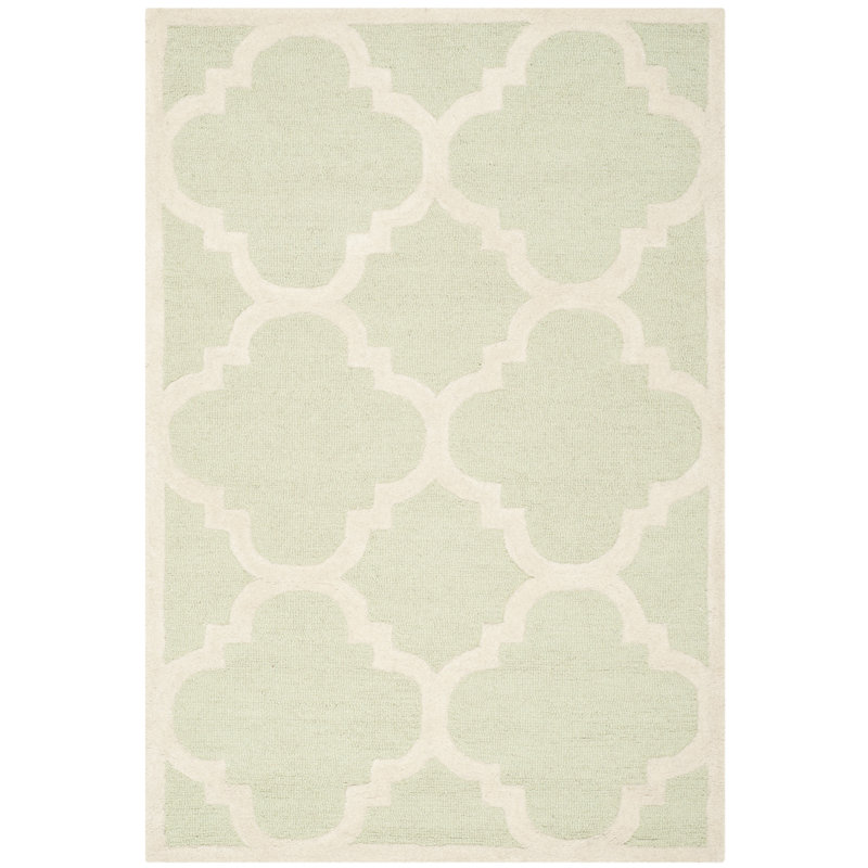 Tapis en laine touffeté à la main Cannen, Rectangle 2 pi x 3 pi
