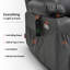 Fauteuil basculeur inclinable en similicuir à puissance moyenne avec massage et chaleur Courtois-406796482
