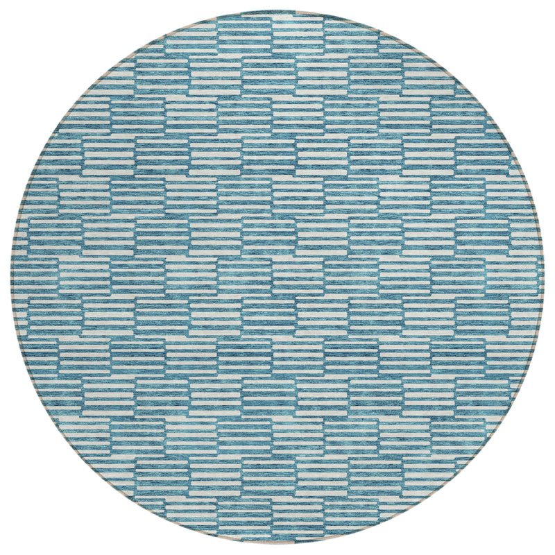  Maliana Area Rug, Round 8'
