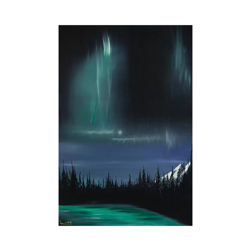 Collison II by Christian Klingeler - Print on Canvas, Wrapped Canvas, 66.04cm H x 20.32cm W x 3.81cm D