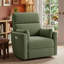 36.6" Wide Corduroy Power Lift Recliner Chair with Swivel -881855057