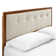 Willow Wood Platform Bed with Angular Frame