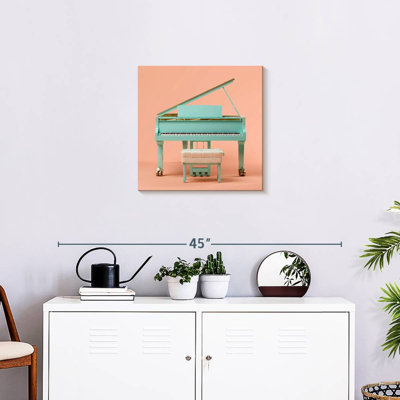 Abarca Teal Grand Piano