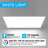Teja Dimmable Rectangle Flat Panel Ceiling Light