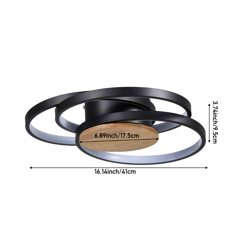 42cm Shaped Ceiling Lamp, 45