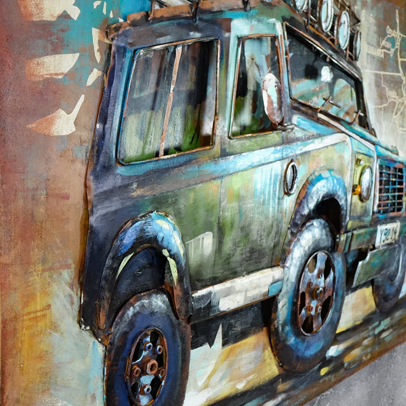 No Frame Painting on Metal