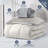Bed-in-A-Bag Reversible Comforter Set with Bed Sheets-103089520-103089525