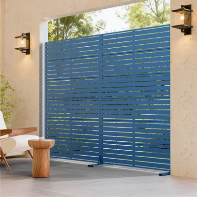 6 ft. H x 4 ft. W Metal Privacy Screen Set Of 2