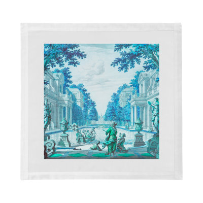Dimanche A Paris Cotton Blend Square Napkins