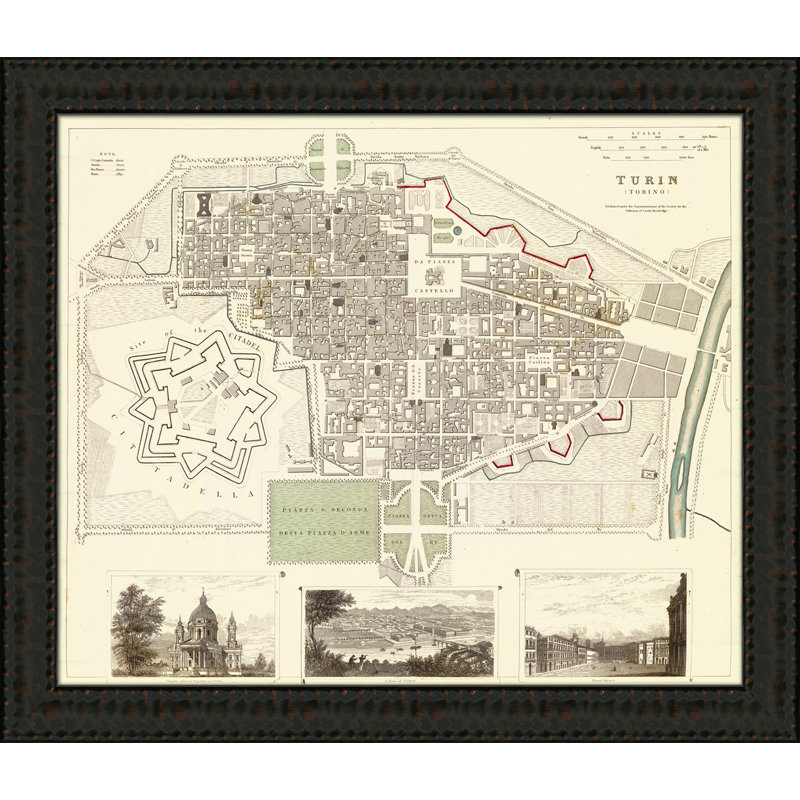 Torino - cadre photo, impression sur papier