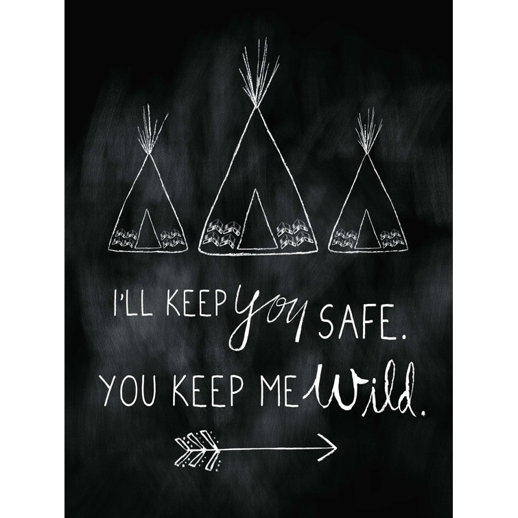 O que significa “I'll keep you safe, you keep me wild