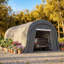 Abri de rangement de garage portatif en acier galvanisé Carport-129993674-129993672