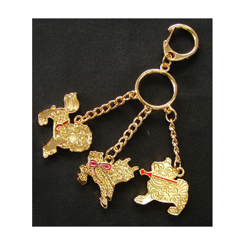 Porte-clés Three Celestial gardien