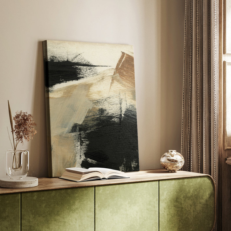 Baked Paintstrokes III - galerie sur mesure, H 48 po x l 32 po
