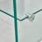 Glass Console Table, Transparent Tempered  Glass Console Table With Rounded Edges Desks, Sofa Table