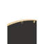 Anacari Metal Flat Wall Mirror