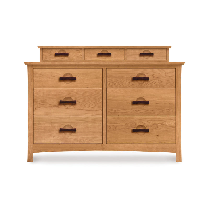 Berkeley 6 - Drawer Solid Wood Dresser, Natural Cherry