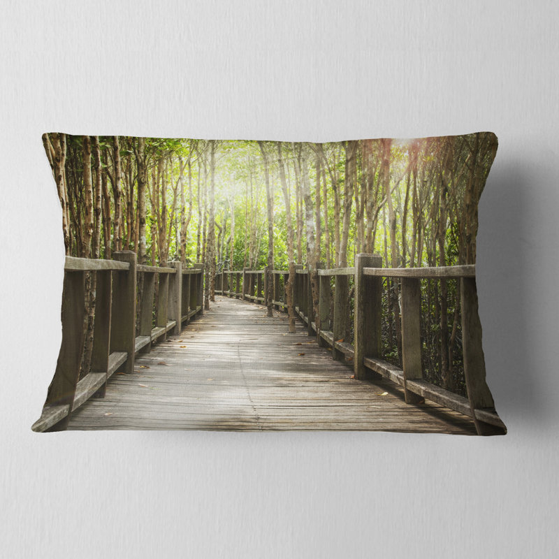 Coussin Landscape, Rectangulaire, 12 po x 20 po
