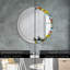 Huldar Glass Flat Wall Mirror