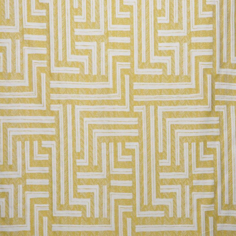 Allure Geometric Fabric, Apple