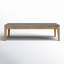 56'' Stone Outdoor Coffee Table