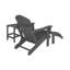 Chaise de patio avec repose-pieds Laguna-91480846