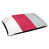 Blanc / rouge / argent